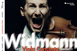 【新譜情報】アントワン・タメスティ ｢Widmann: Viola Concerto｣(2018年2月20日発売予定)