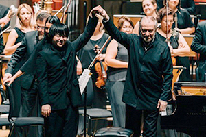 A storm of applause for pianist Mao Fujita, at his London debut with Maestro Gergiev!